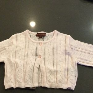 Toddler crochet sweater
